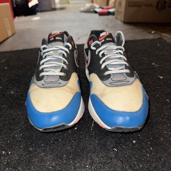 Nike Mens Air Max 1 CT1623-001 Multicolor Lace Up Low Top Sneaker Shoes Sz 8.5 - Picture 2 of 7